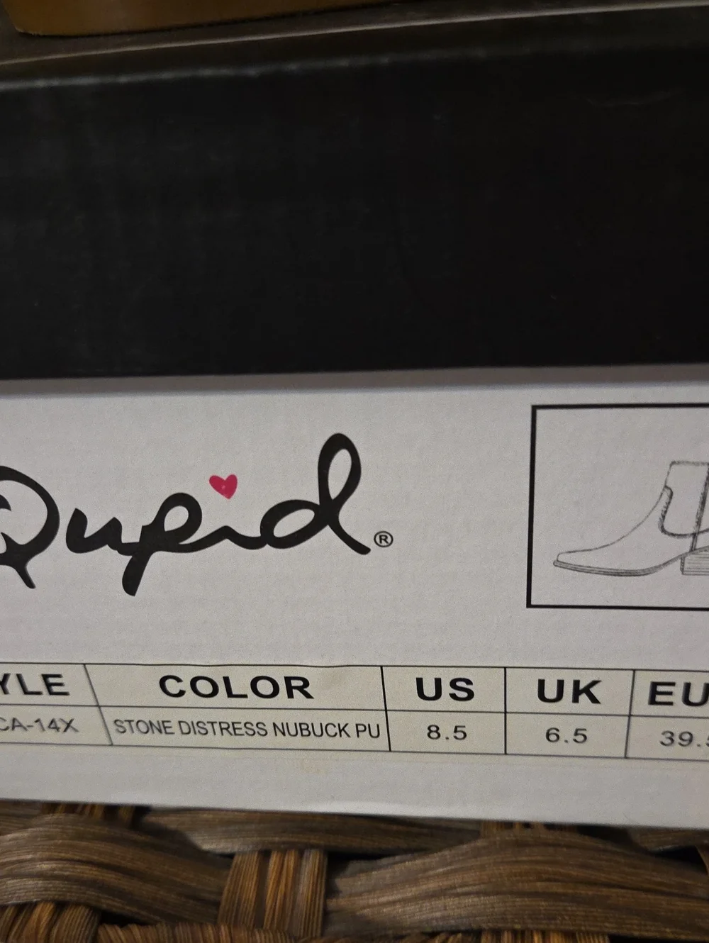 Qupid Stone Color Boots - Picture 4 of 6